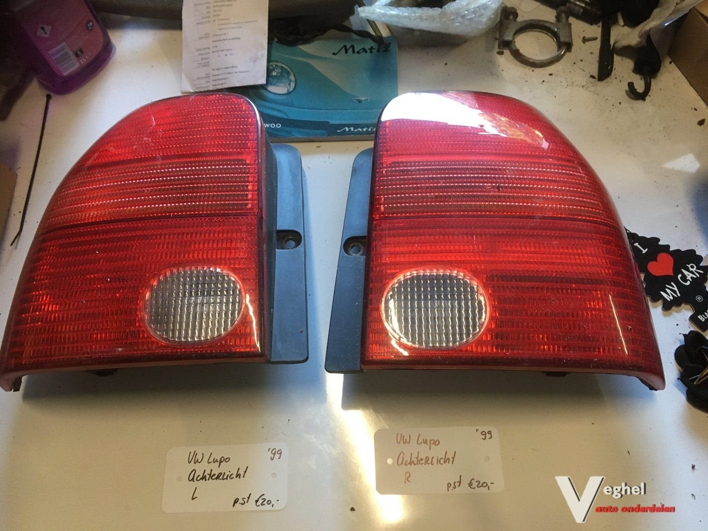 Vw Lupo 1.4 16v  1999 Achterlicht Links of Rechts, Gebruikt, -, -, Ophalen of Verzenden