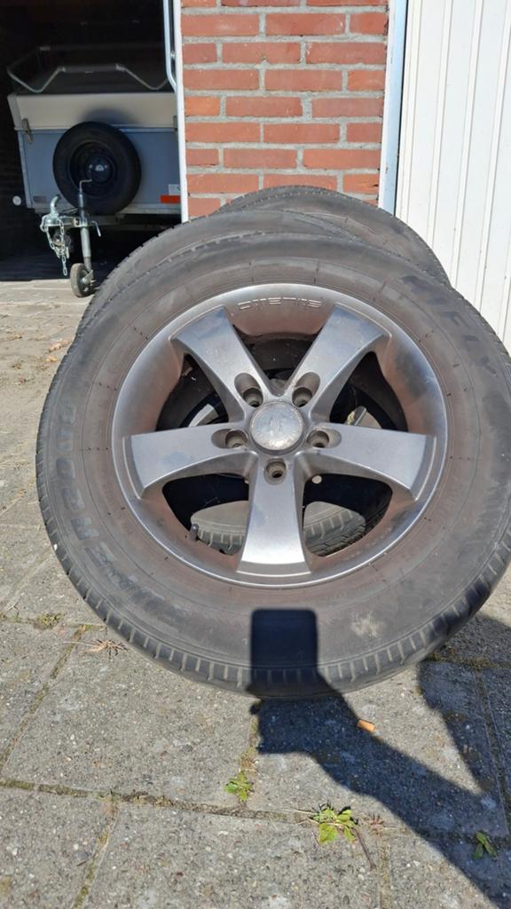 Lichtmetalen velgen 16 inch Renault Trafic Vivaro  Primasta, Ophalen, Velg(en), 16 inch, Zomerbanden