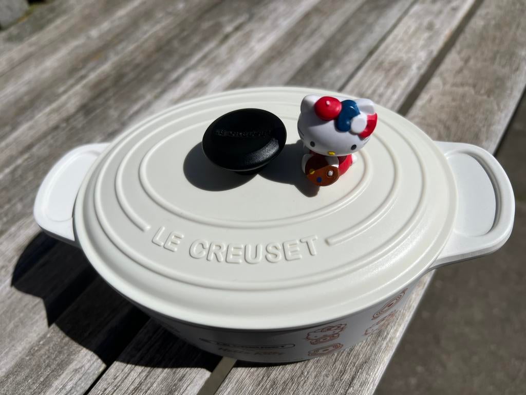 Le Creuset Hello Kitty mini pan Asia Exclusive (zeldzaam), Overige materialen, Overige typen, Nieuw, Ophalen of Verzenden