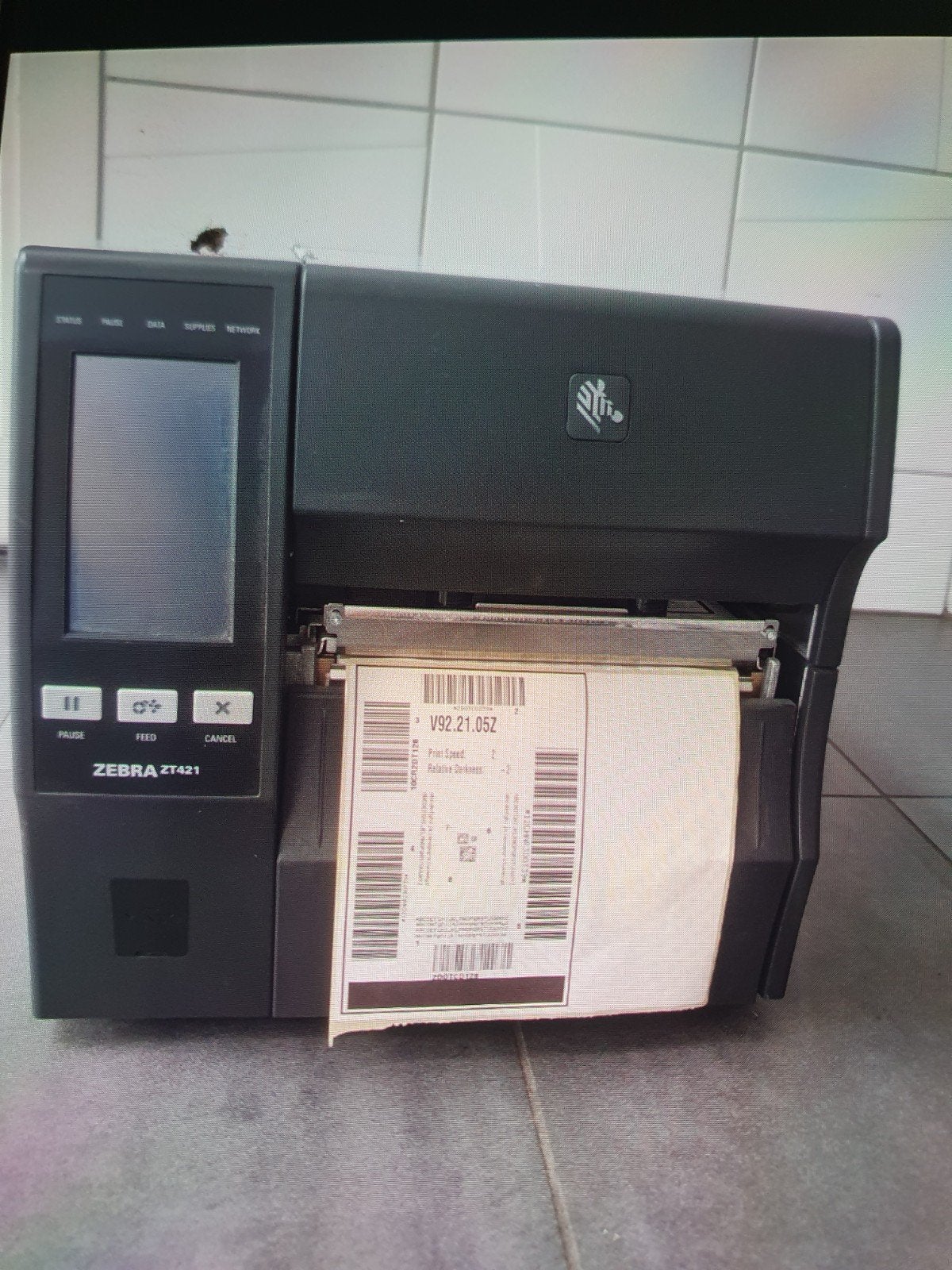 Zebra labelprinter ZT421, Ophalen of Verzenden, Minder dan 45 cm