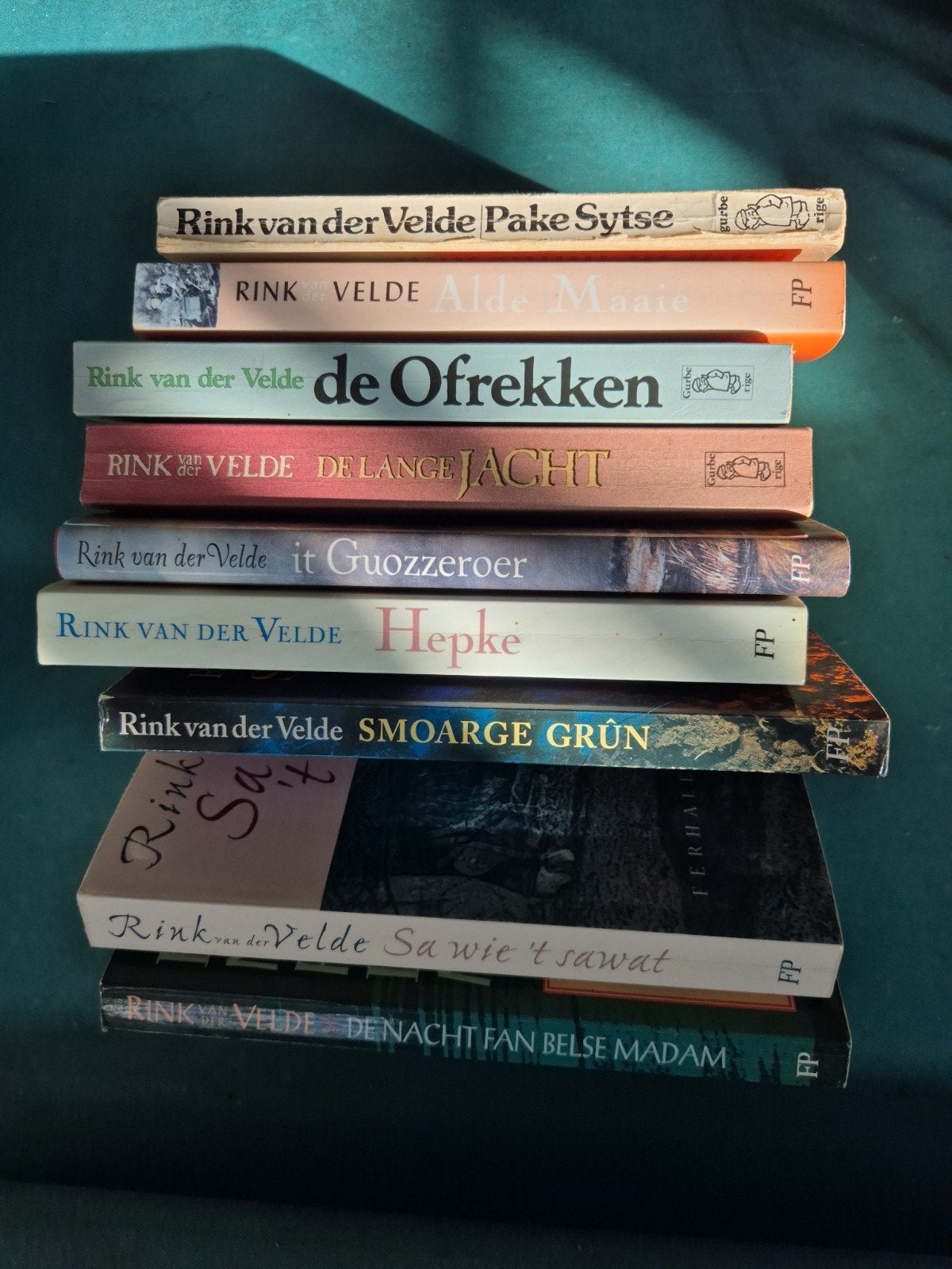 Rink van der Velde boeken fries, Boeken, Ophalen of Verzenden, Zo goed als nieuw