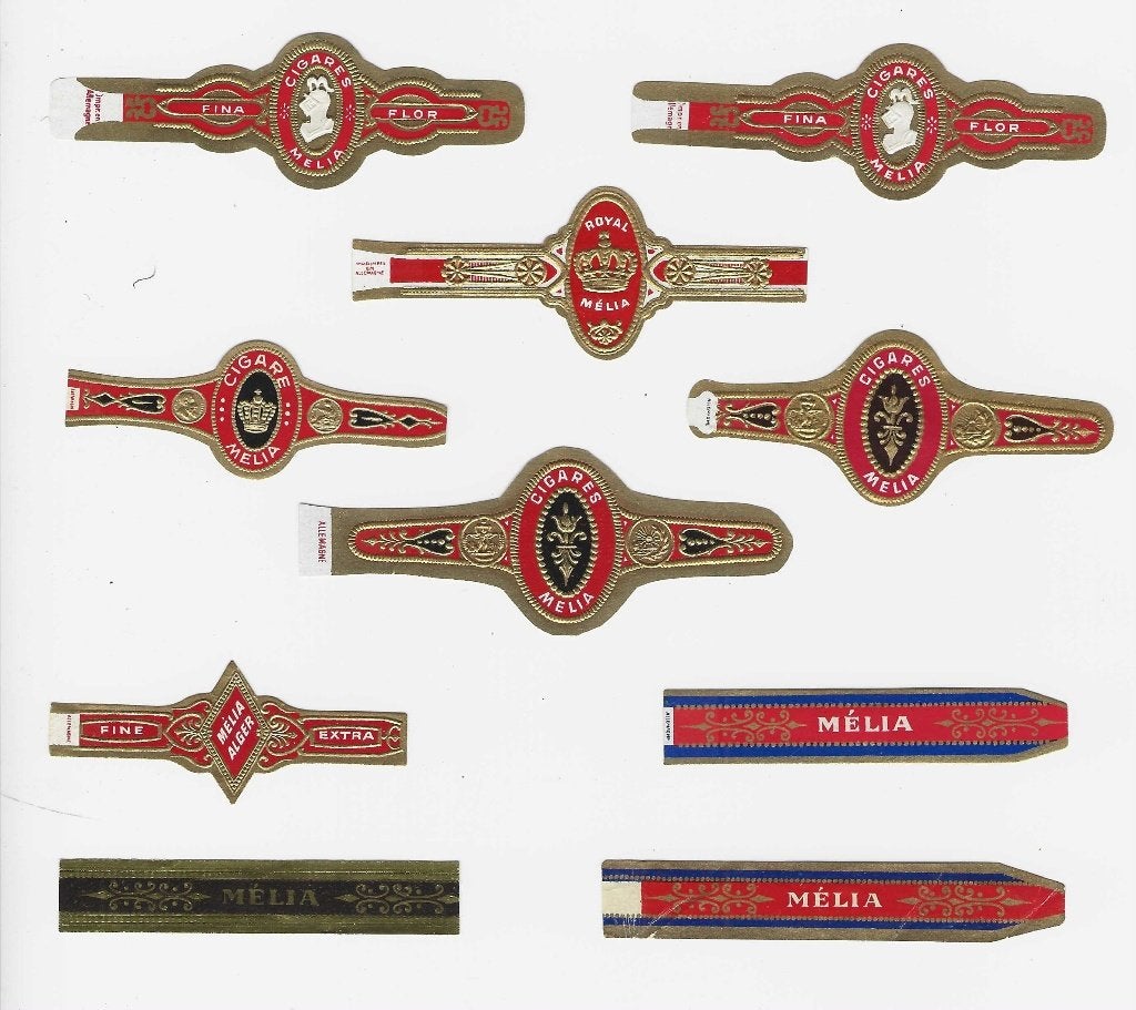 klassiek blad 204  melior     sigarenbanden, Ophalen of Verzenden, Zo goed als nieuw, Sigarenbandjes