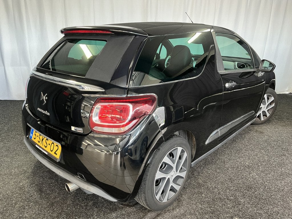 Citroën DS3 Cabrio 1.2 VTi Chic ECC/PDC/BLUETOOTH/CRUISE, Auto's, Euro 5, Stof, 1199 cc, 82 pk