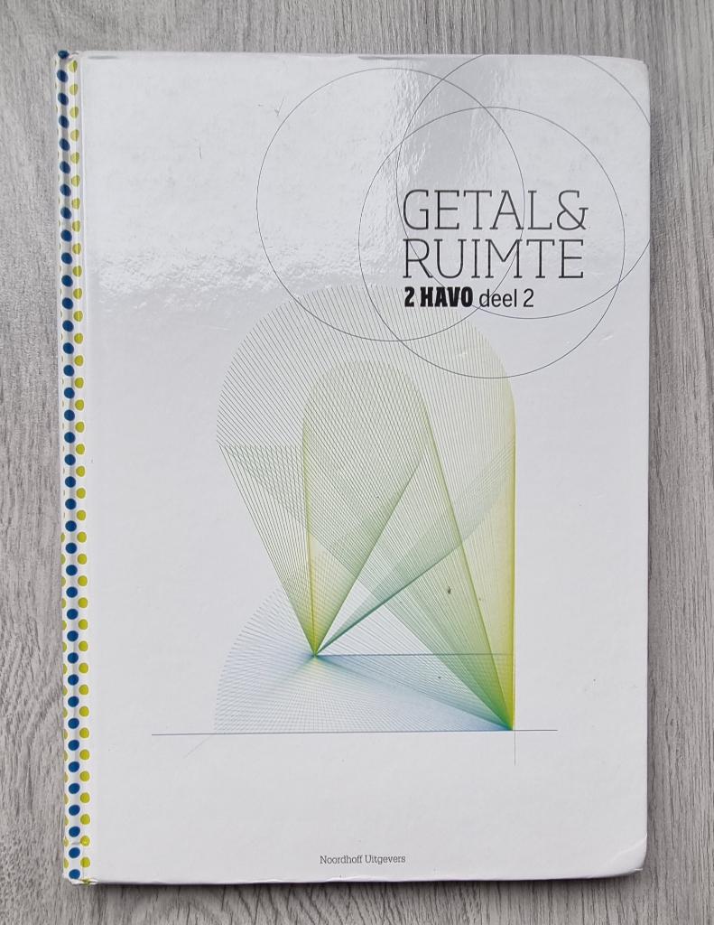 Getal en ruimte 2 HAVO deel 2, Wiskunde A, Ophalen of Verzenden, Noordhoff Uitgevers, HAVO