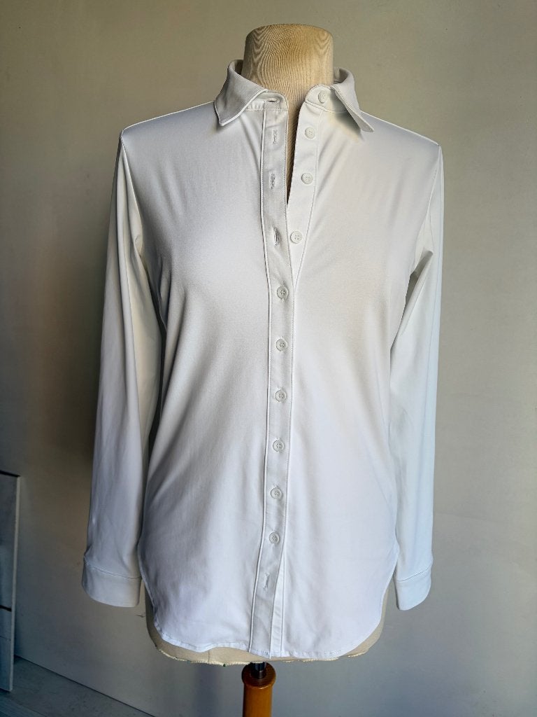 mi piace blouse wit maat s travelstof, Kleding | Dames, Mi Piace, Verzenden, Wit, Nieuw