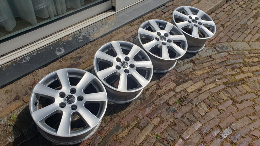 Borbet Aluminium velgen 5x108 ET40, Ophalen, Gebruikt, Zomerbanden, Velg(en)