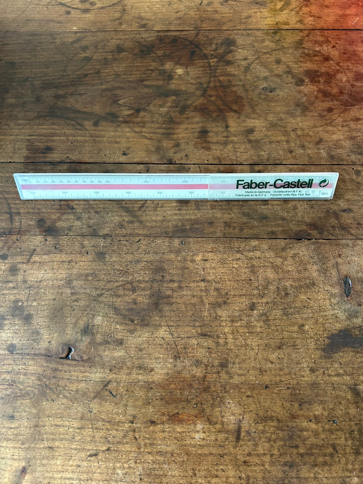 Farber Castell schaal liniaal, Ophalen of Verzenden, Zo goed als nieuw