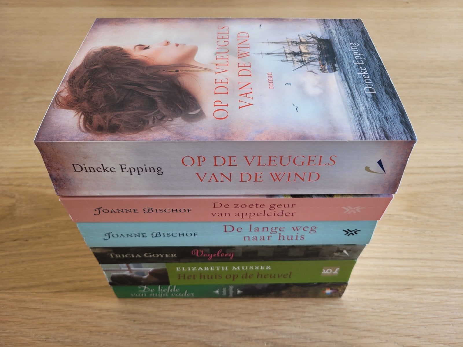 VOORDEEL LEESPAKKET 📚 6 christelijke romans ZGAN/IZGS €20,-, Ophalen of Verzenden, Gelezen