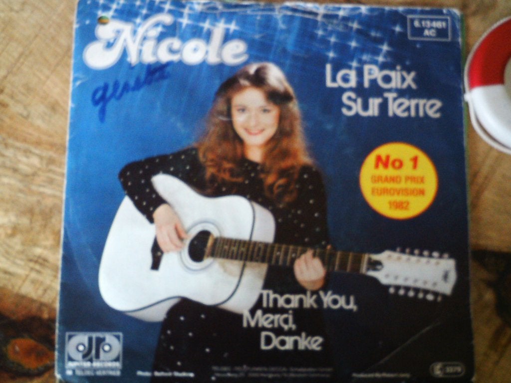 nicole - la paix sur terre 30jun, 7 inch, Ophalen of Verzenden, Zo goed als nieuw, Pop