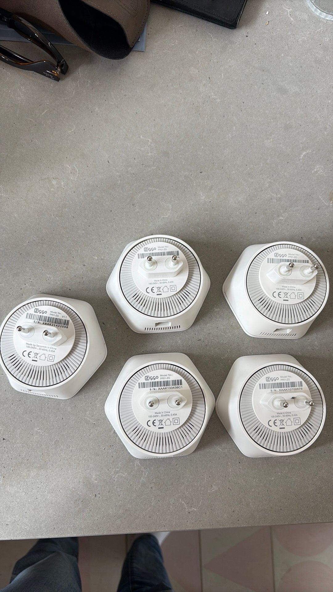 Ziggo SmartWifi Pods (model PP01-ZG), Computers en Software, WiFi-versterkers, Ophalen of Verzenden, Zo goed als nieuw