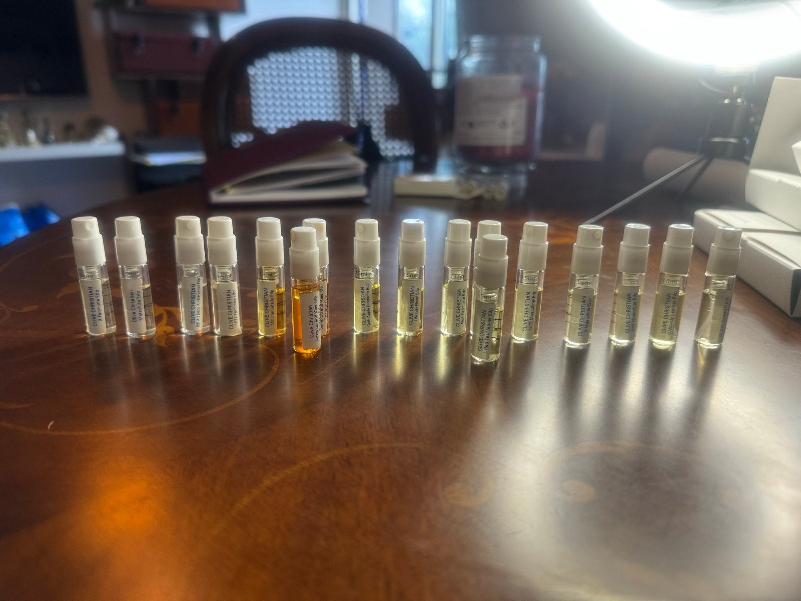 Clive Christian Parfumsamples - Diverse Geuren (2 ml), Ophalen of Verzenden, Zo goed als nieuw