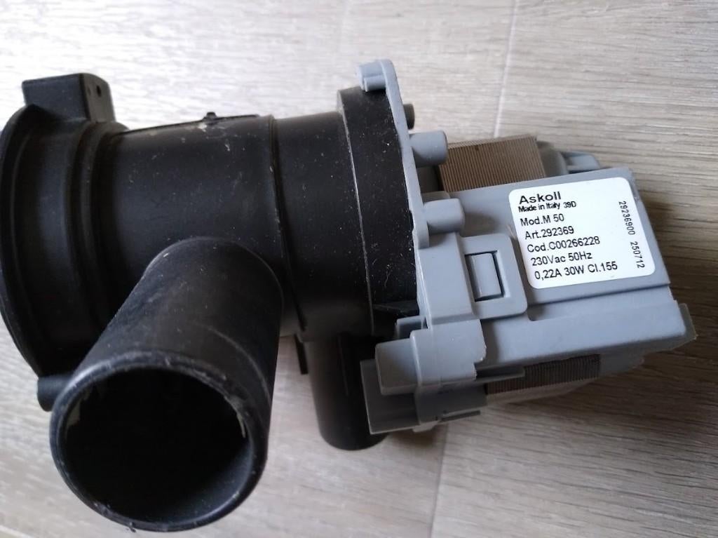 afvoerpomp wasmachine, Ophalen of Verzenden, Gebruikt