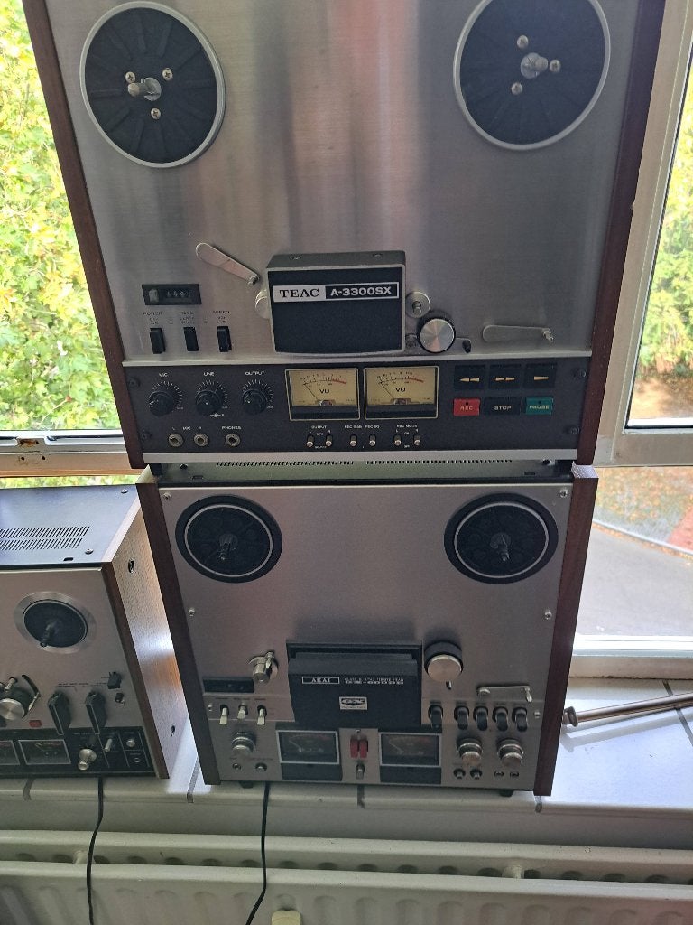 Teac en akai bandrecorders, Audio, Tv en Foto, Ophalen, Bandrecorder