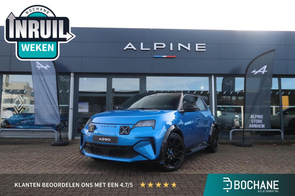 Alpine A290 GT Performance 52 kWh | Stoelverwarming | GTS Wi, Auto's, Alpine, Huisgarantie, Met garantie (alle), Blauw, Nieuw