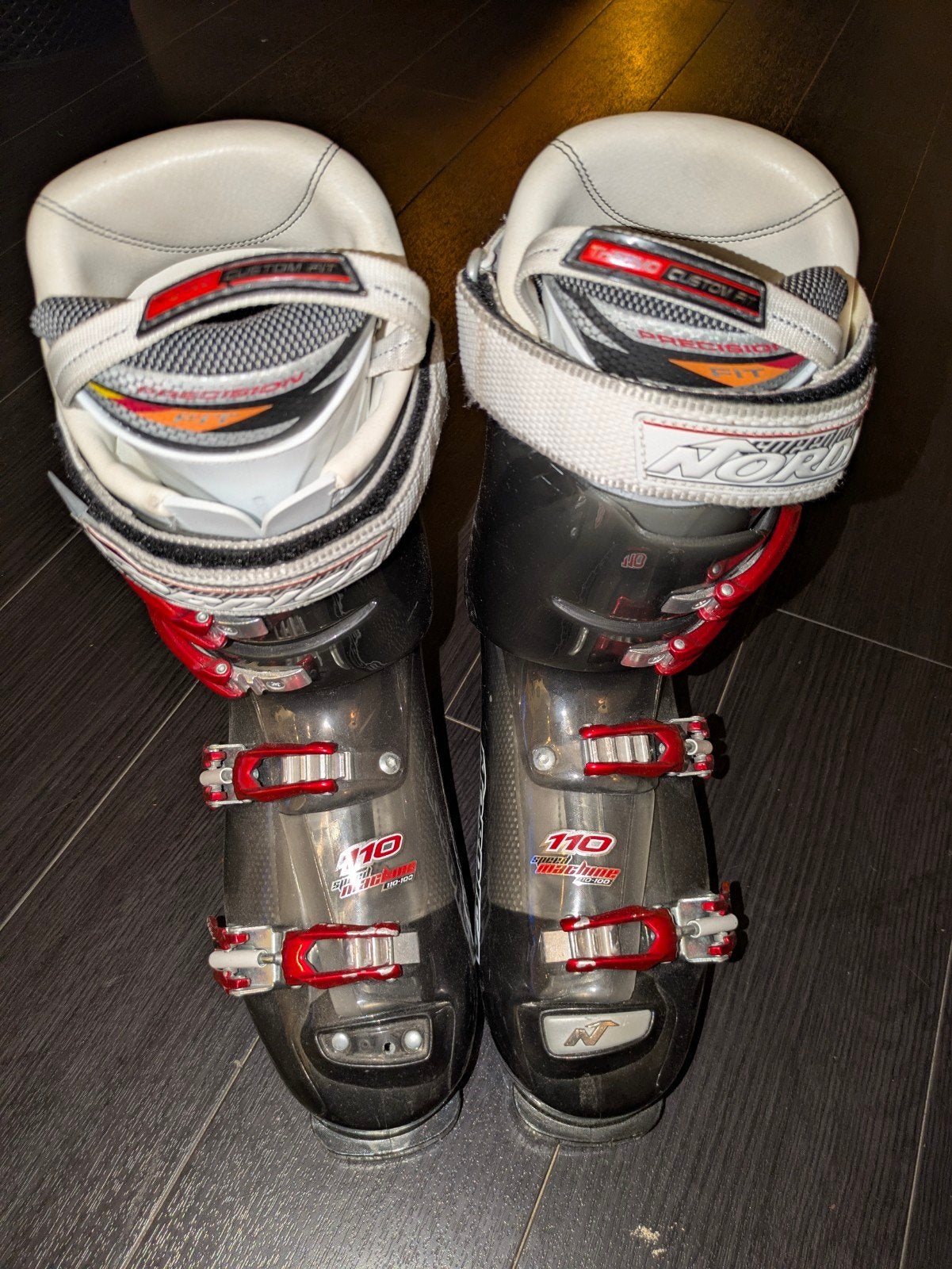 Nordica Speedmachine 110 skischoenen - Weinig gebruikt, Sport en Fitness, Schoenen, Ophalen of Verzenden, Zo goed als nieuw, Nordica