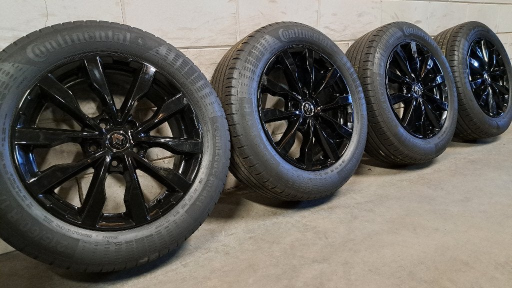 Zwarte velgen Kadjar Captur Symbioz Arkana 215/60/17 ZGAN!, Auto-onderdelen, Banden en Velgen, Banden en Velgen, 17 inch, Ophalen of Verzenden