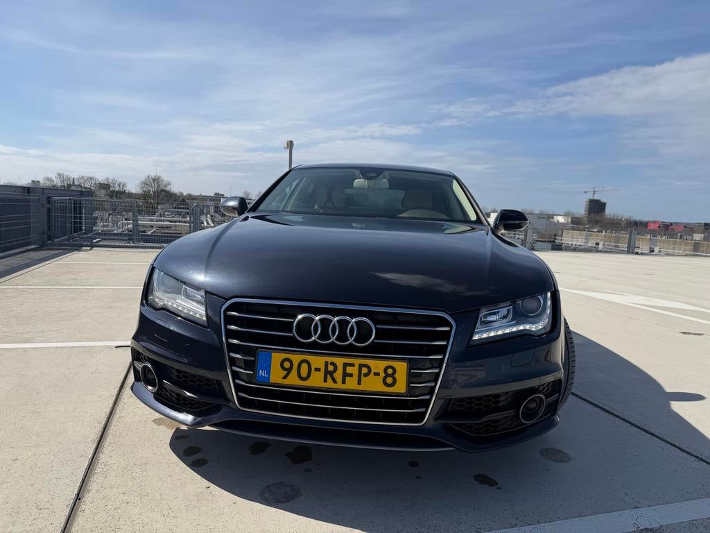 Audi A7 3.0 Tfsi 220KW Quattro S-tronic 2011 Blauw, Auto's, 2995 cc, 1760 kg, Origineel Nederlands, Vierwielaandrijving