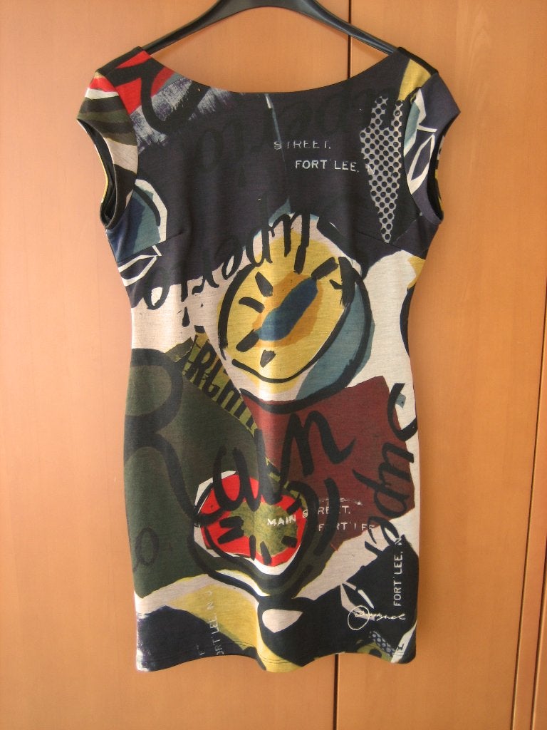 Zeer charmant artistiek jurkje DESIGUAL maat L Snazzeys, Kleding | Dames, Maat 42/44 (L), Nieuw, Desigual, Boven de knie