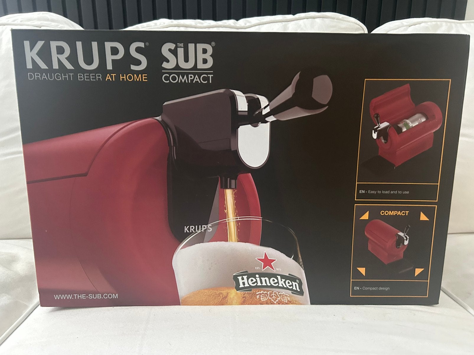 Krups SUB Thuistapinstallatie, Verzenden, Nieuw, Krups