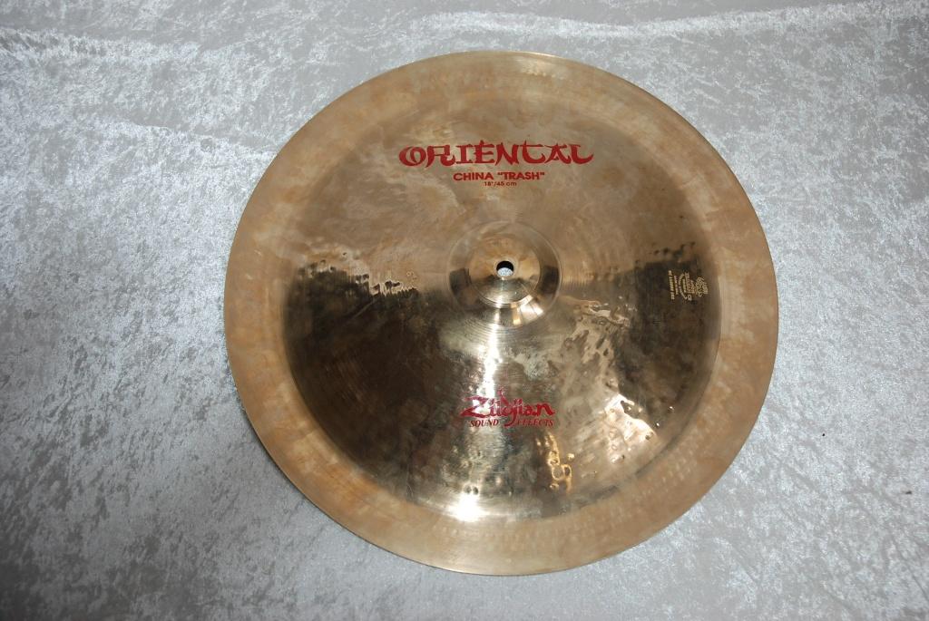 Zildjian Oriental china trash bekken 18 inch  <25251998>, Gebruikt, ., Drums of Percussie, Ophalen of Verzenden