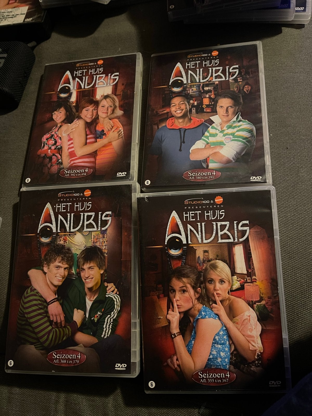 Het Huis Anubis DVD's - Seizoen 4, Cd's en Dvd's, Gebruikt, Nederlands, Seizoen 4, Vanaf 6 jaar