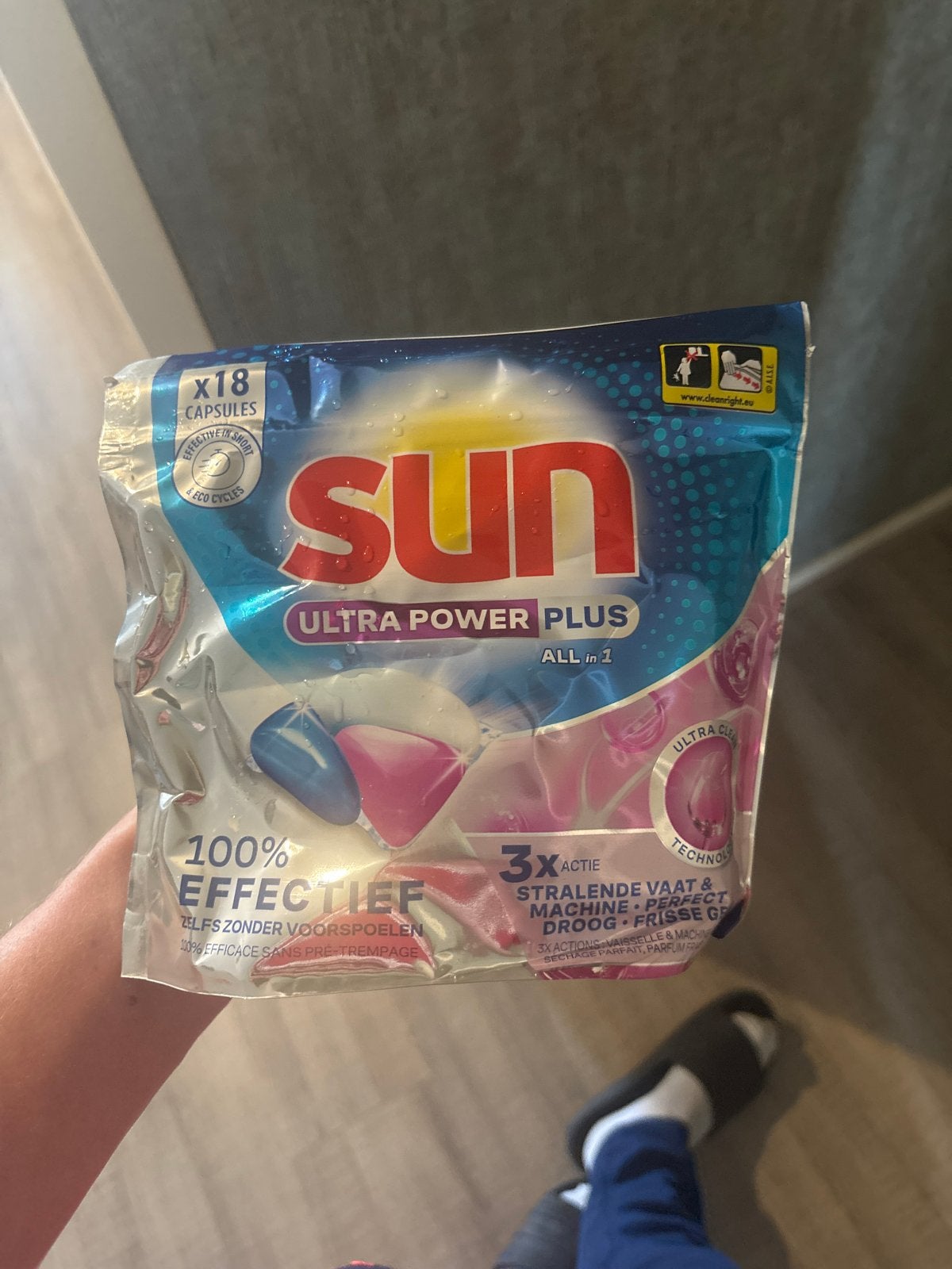 Nieuwe Sun Ultra Power Plus vaatwastabletten (18 stuks), Ophalen, Nieuw