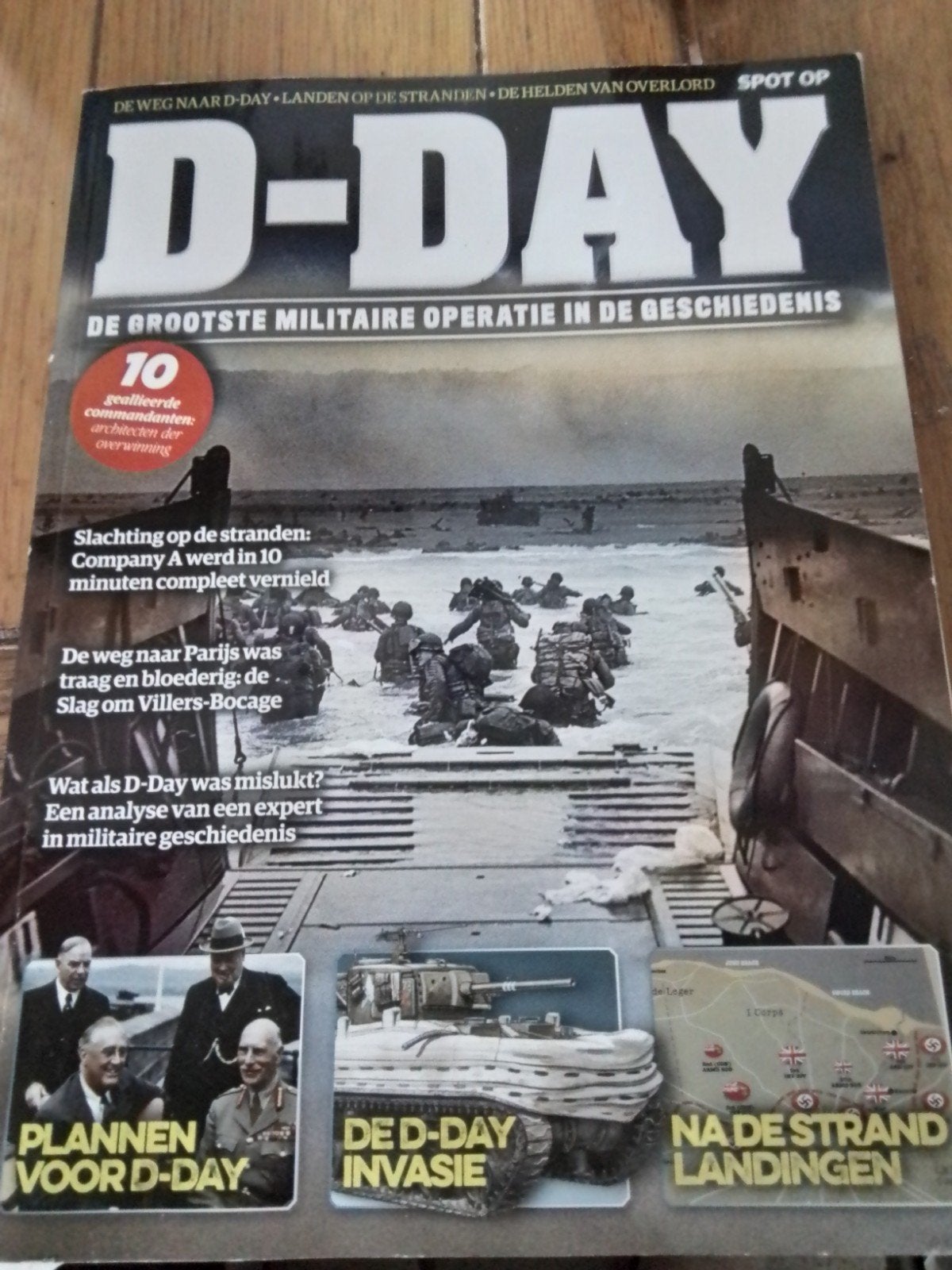 D-Day: De Grootste Militaire Operatie in de Geschiedenis, Ophalen of Verzenden, Zo goed als nieuw, Algemeen, Tweede Wereldoorlog