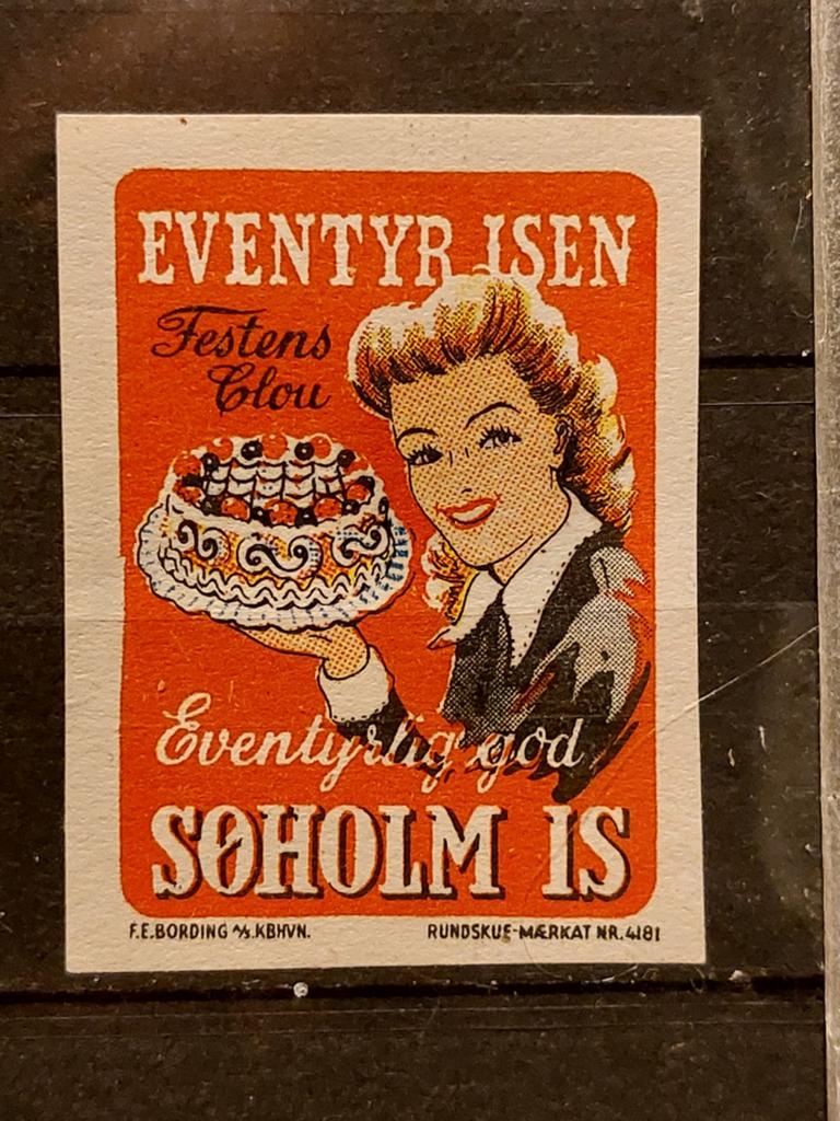 Denemarken cinderella - Eventyr Isen Søholm Is, Ophalen of Verzenden, Denemarken
