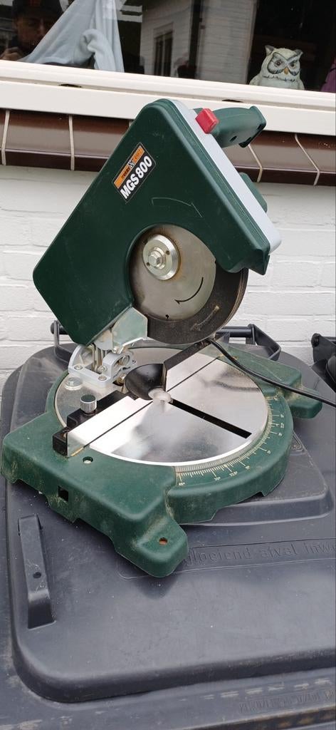 Meistercraft MGS 800W afkortzaag, Doe-het-zelf en Verbouw, Gereedschap | Zaagmachines, Ophalen, Gebruikt, Afkortzaag, 30 tot 70 mm