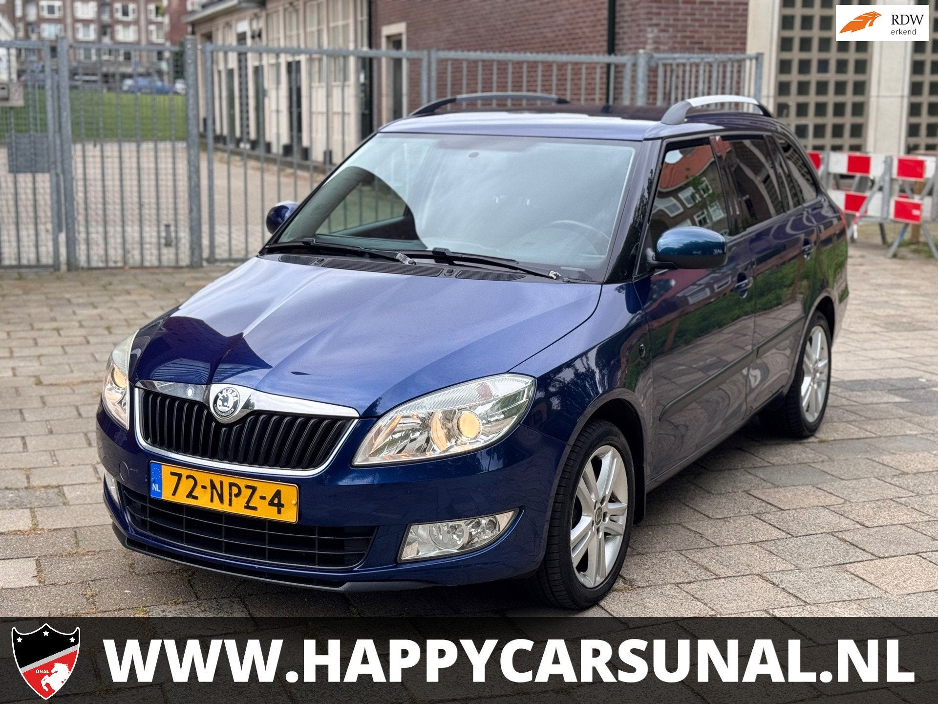 Skoda Fabia Combi 1.2 TSI Elegance AUTOMAAT, NAVI, NAP, NIEU, Euro 5, Gebruikt, 4 cilinders, Blauw