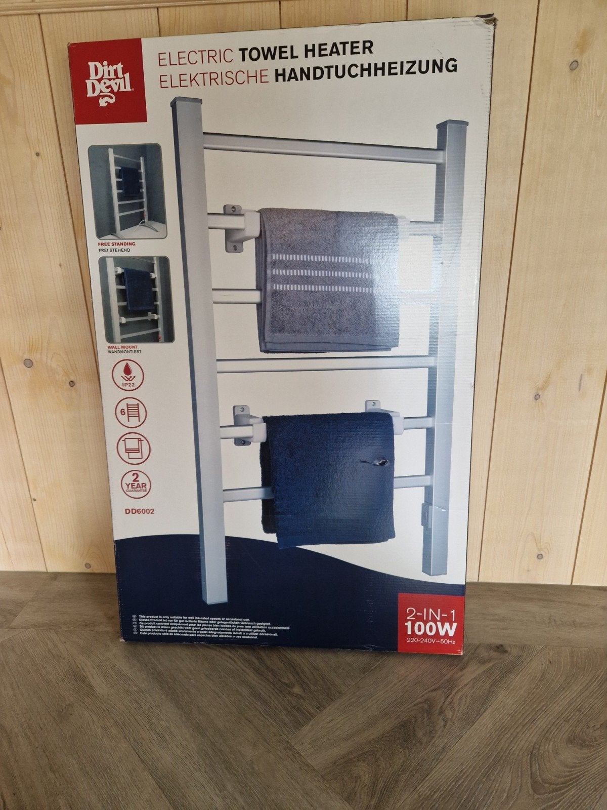 Nieuwe Dirt Devil Elektrische Handdoekdroger 100W, Ophalen of Verzenden