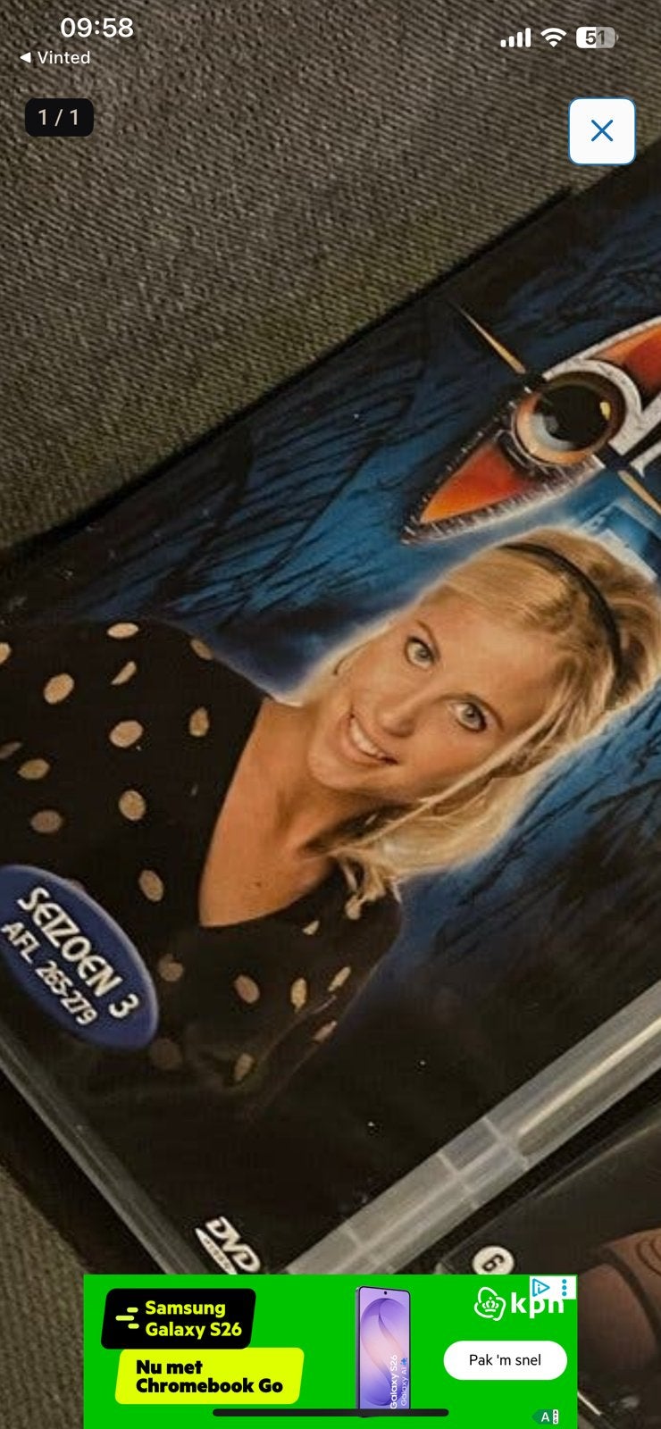 Het Huis Anubis Seizoen 3 deel 1 3 delen, Cd's en Dvd's, Gebruikt, Ophalen of Verzenden, Vanaf 6 jaar, Actie en Avontuur