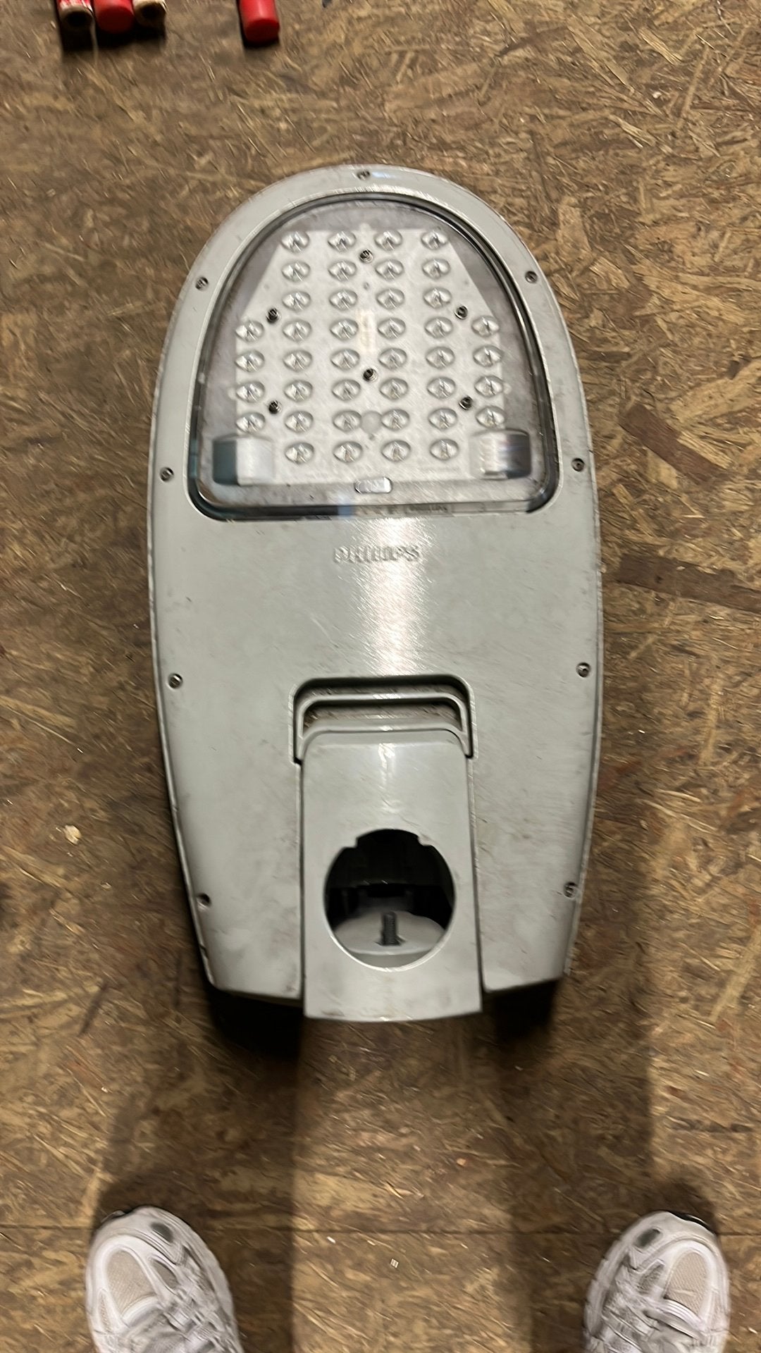 Een mooie straat lamp, Ophalen, Gebruikt, E27 (groot), Led-lamp