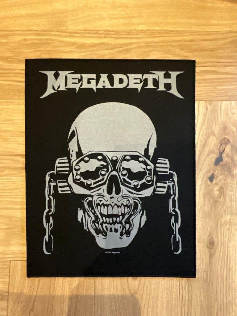 Backpatch van Megadeth, Backpatch van Megadeth, Nieuw, Ophalen of Verzenden, Foto of Kaart