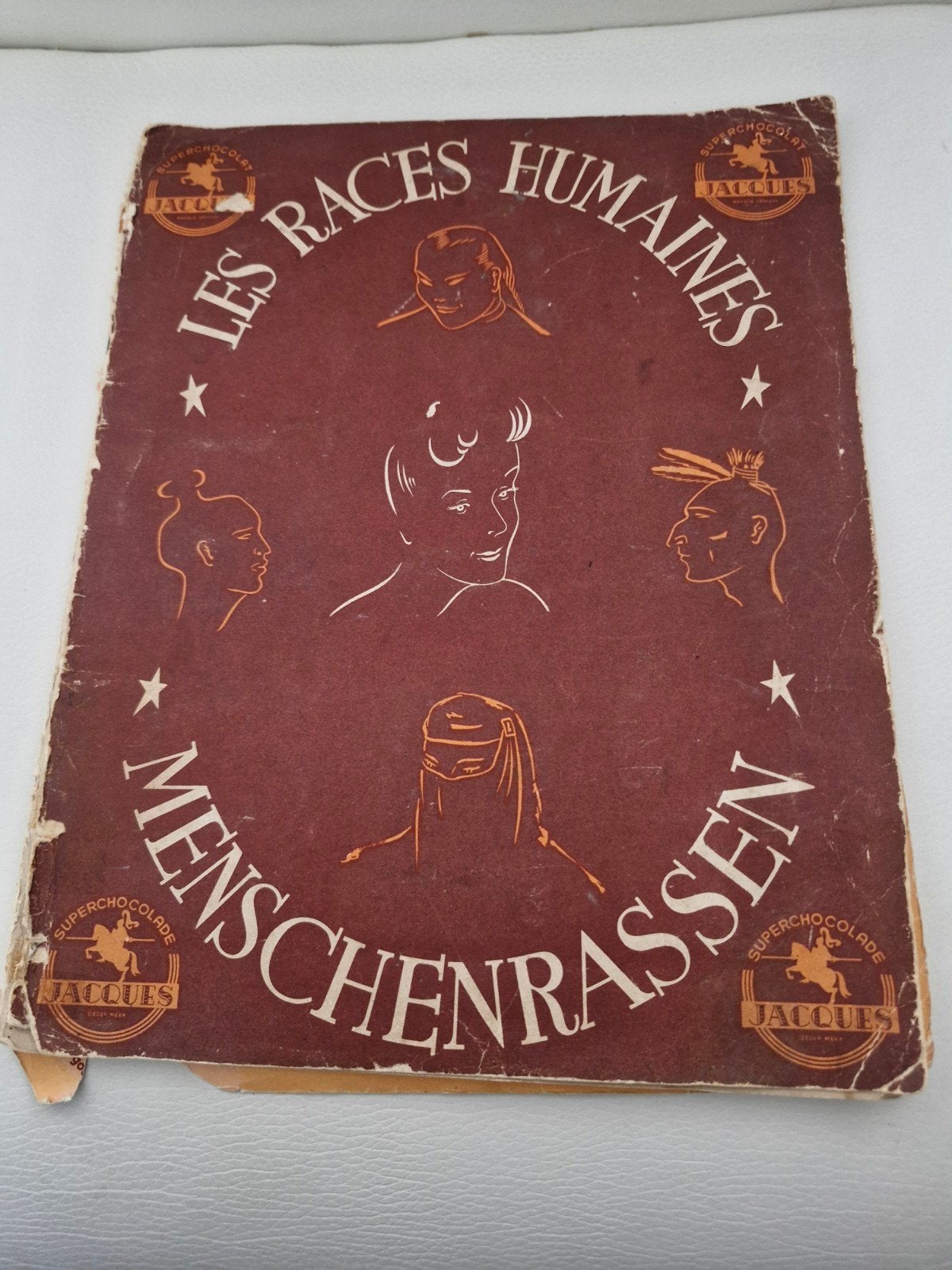 Jacques Superchocolat - Les Races Humaines / Mensenrassen, Ophalen of Verzenden