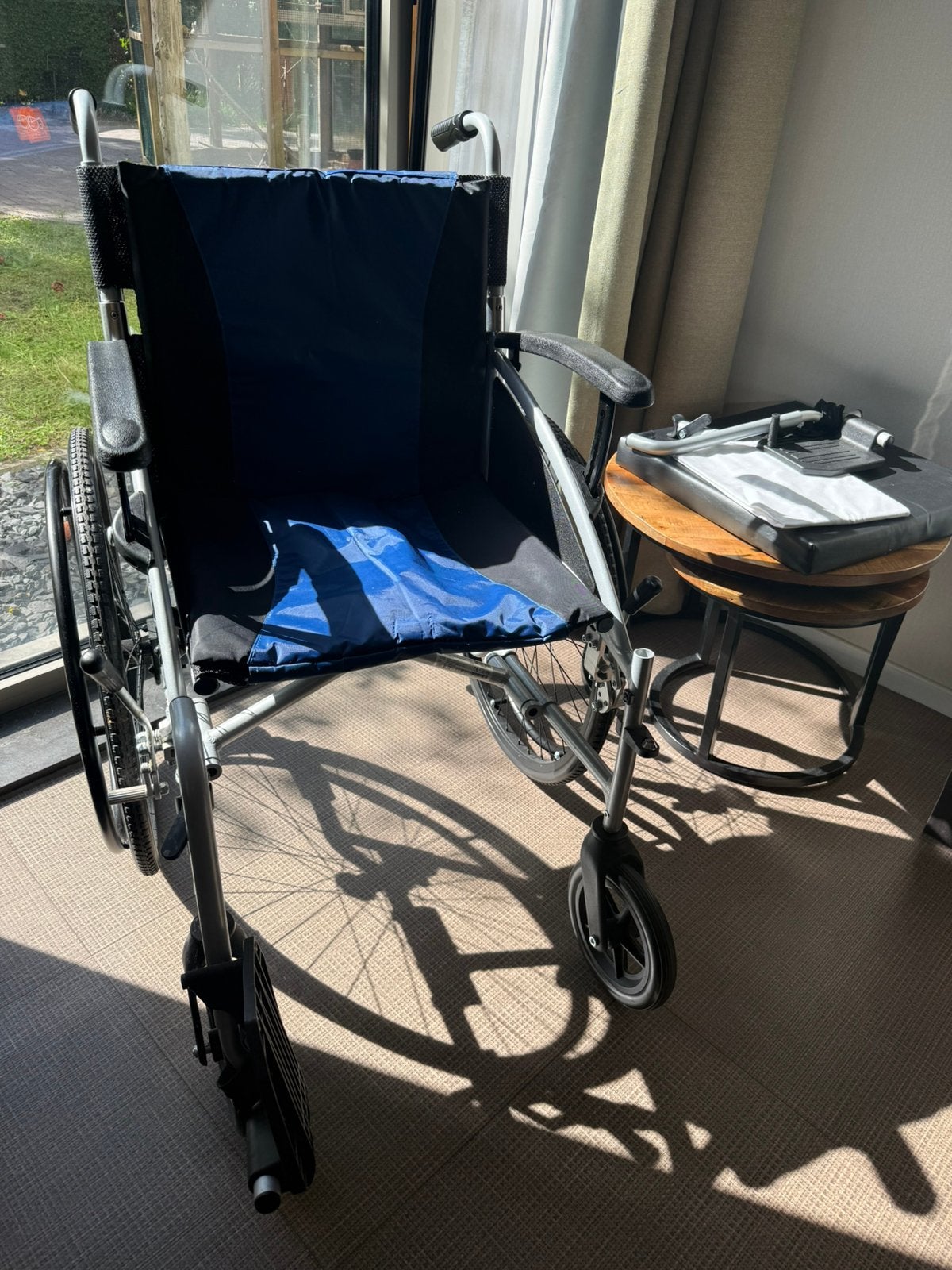 Rolstoel G-lite pro, Diversen, Ophalen, Inklapbaar, Zo goed als nieuw, Duwrolstoel