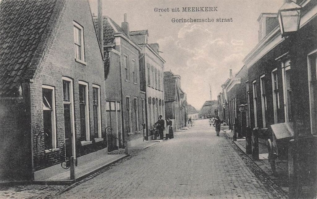 702-408-031 Meerkerk Gorinchemsche Straat, Verzamelen, Ansichtkaarten | Nederland, Verzenden, Voor 1920, Utrecht