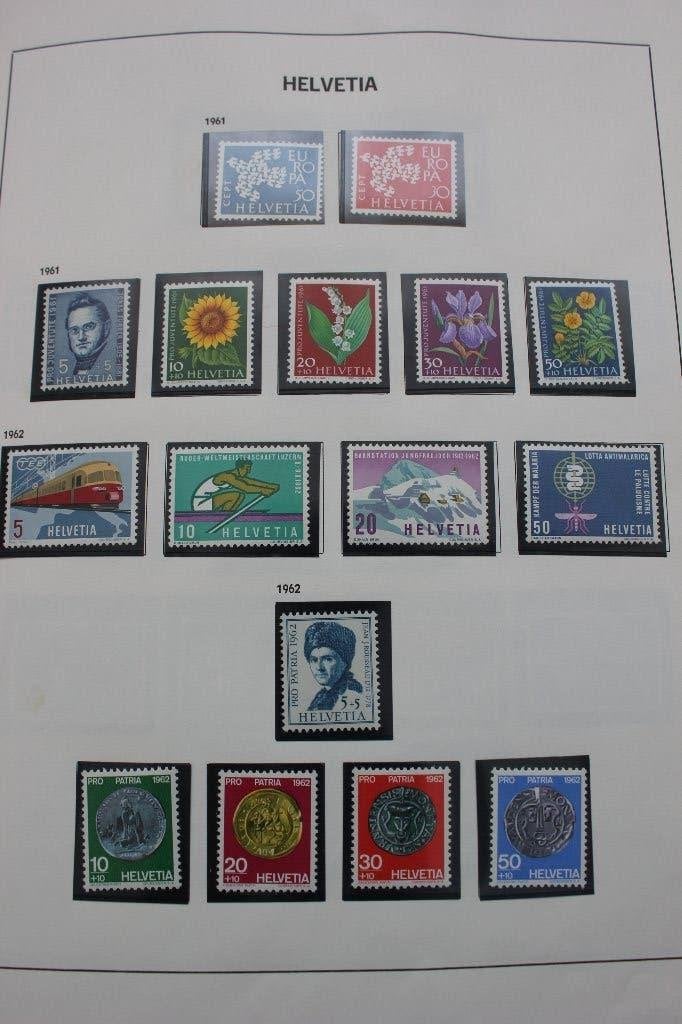 MOOI DAVO ALBUM POSTZEGELS ZWITSERLAND 1867-1996 (deel 2), Ophalen of Verzenden