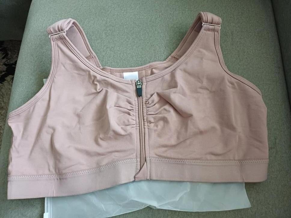 Roze bh met rits aan de voorkant XXL, Onbekend, Ophalen of Verzenden, Roze, BH