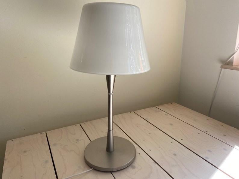 Ikea tafellamp Stockholm touch lamp, Ophalen, Gebruikt, Vintage, 50 tot 75 cm
