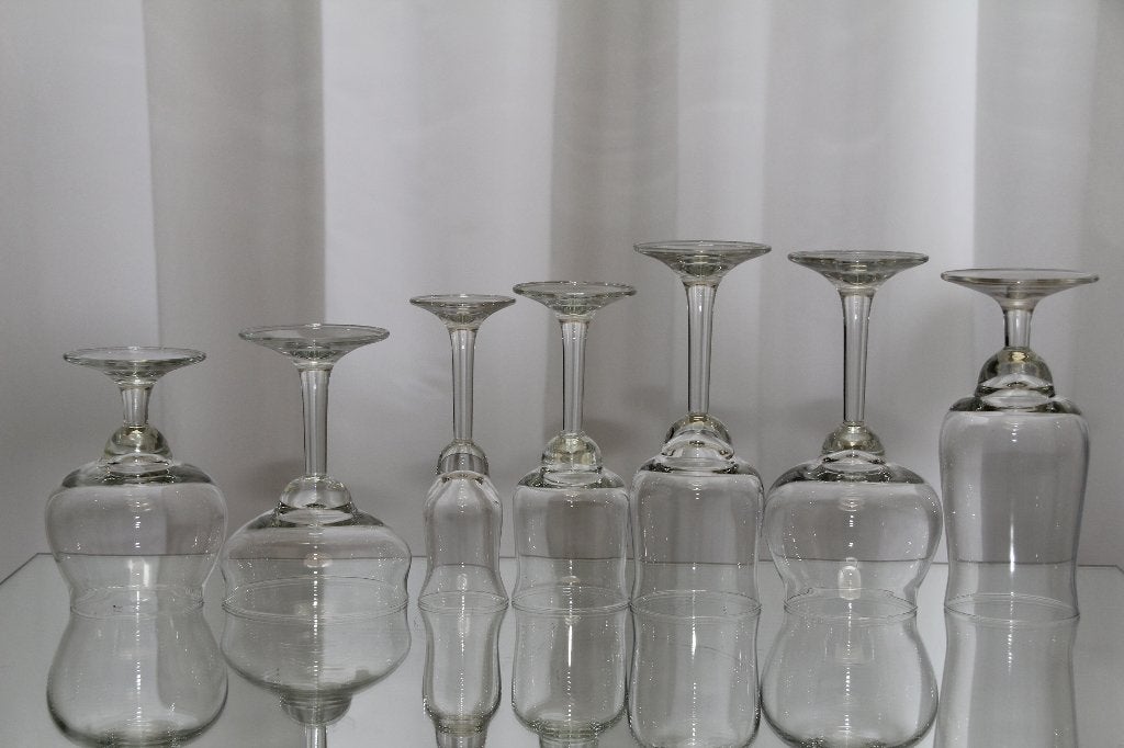 Compleet glasservies Leerdam, Ambassador (42 delig), Antiek en Kunst, Ophalen of Verzenden