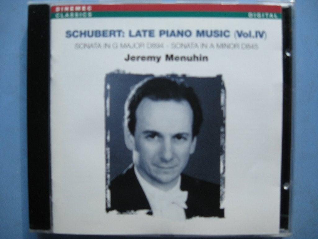 Schubert, pianosonates D 894 & 845, Jeremy Menuhin, Cd's en Dvd's, Cd's | Klassiek, Ophalen of Verzenden, Romantiek, Album, Kamermuziek