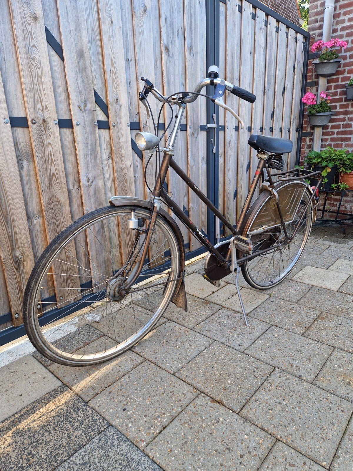 Fongers Bato Damesfiets - 3 Versnellingen, Werkend, Gebruikt, 47 tot 50 cm, Versnellingen, Trommelrem