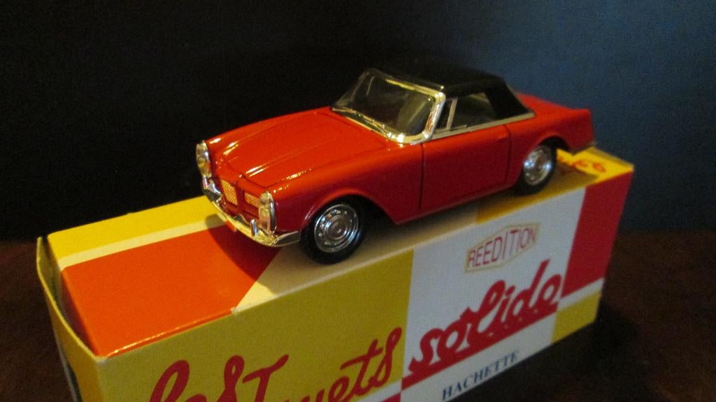 Facel Vega 192 Rood Solido 1:43, Ophalen of Verzenden, Nieuw, Auto, Solido
