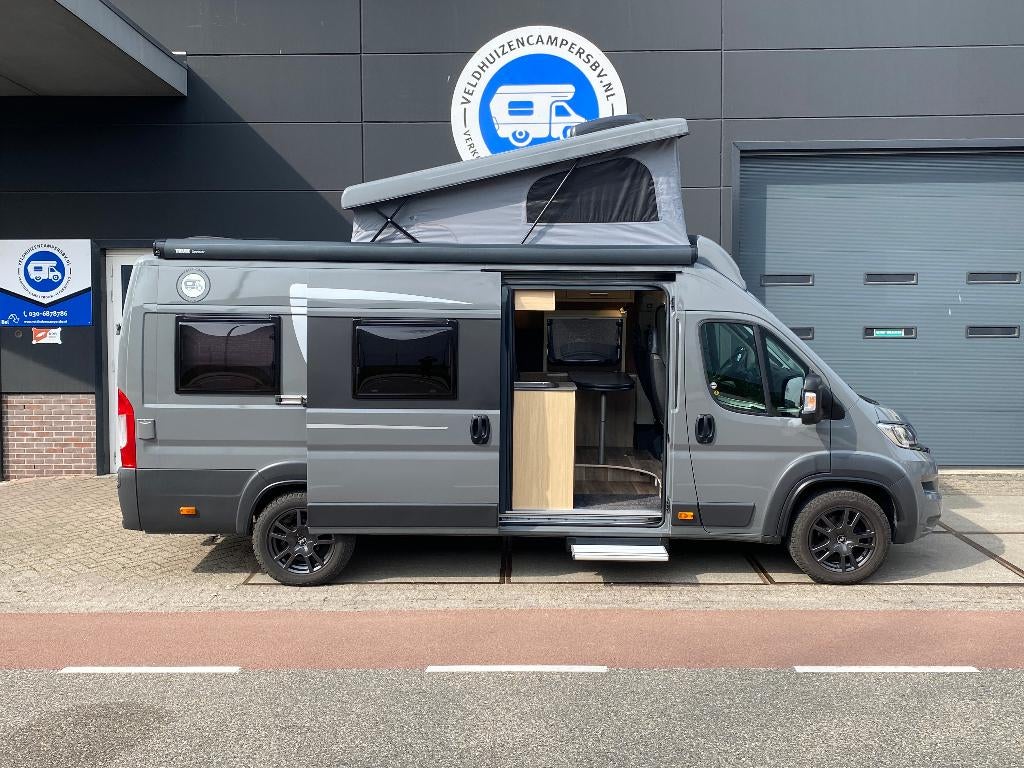 *Full Options*Buscamper Fiat Ducato VeldCamp 640*180pK*Euro6, Chemisch toilet, Achteruitrijcamera, Ringverwarming, Fiat