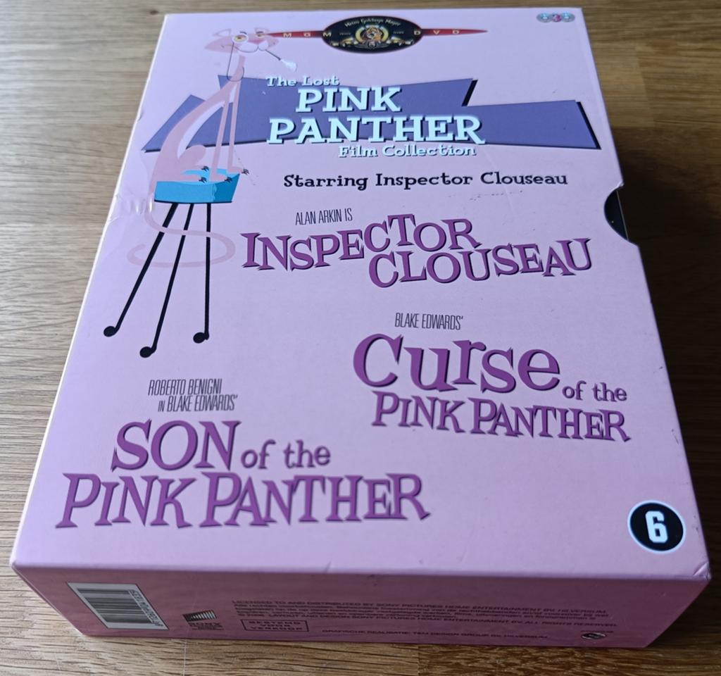 The Lost Pink Panther Film Collection - 3 DVD Boxset, Vanaf 6 jaar, Ophalen of Verzenden, Zo goed als nieuw