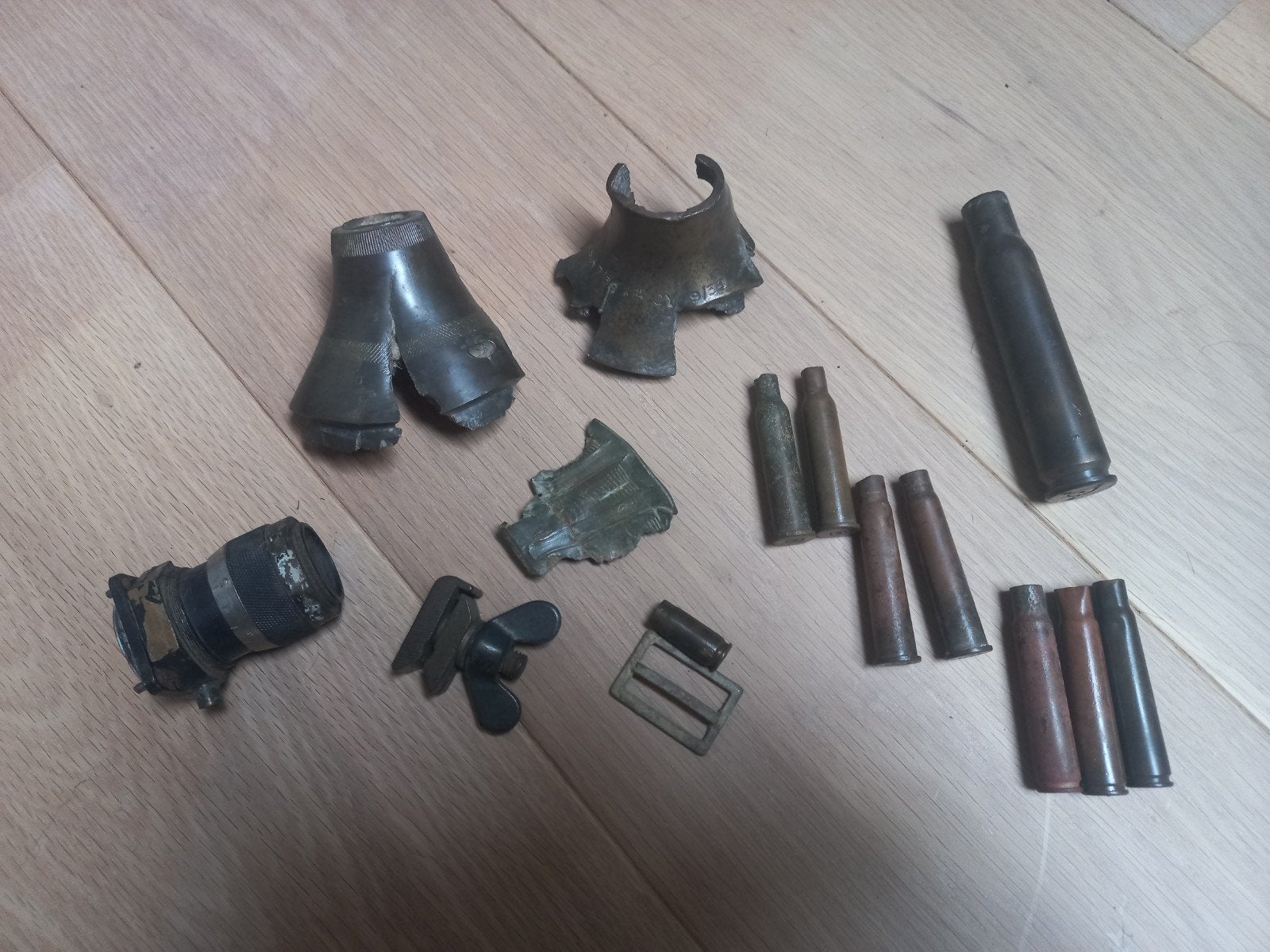 WO2 Bodemvondsten Ardennen - Diverse Oorlogsresten, Verzamelen, Militaria | Tweede Wereldoorlog, Verzenden