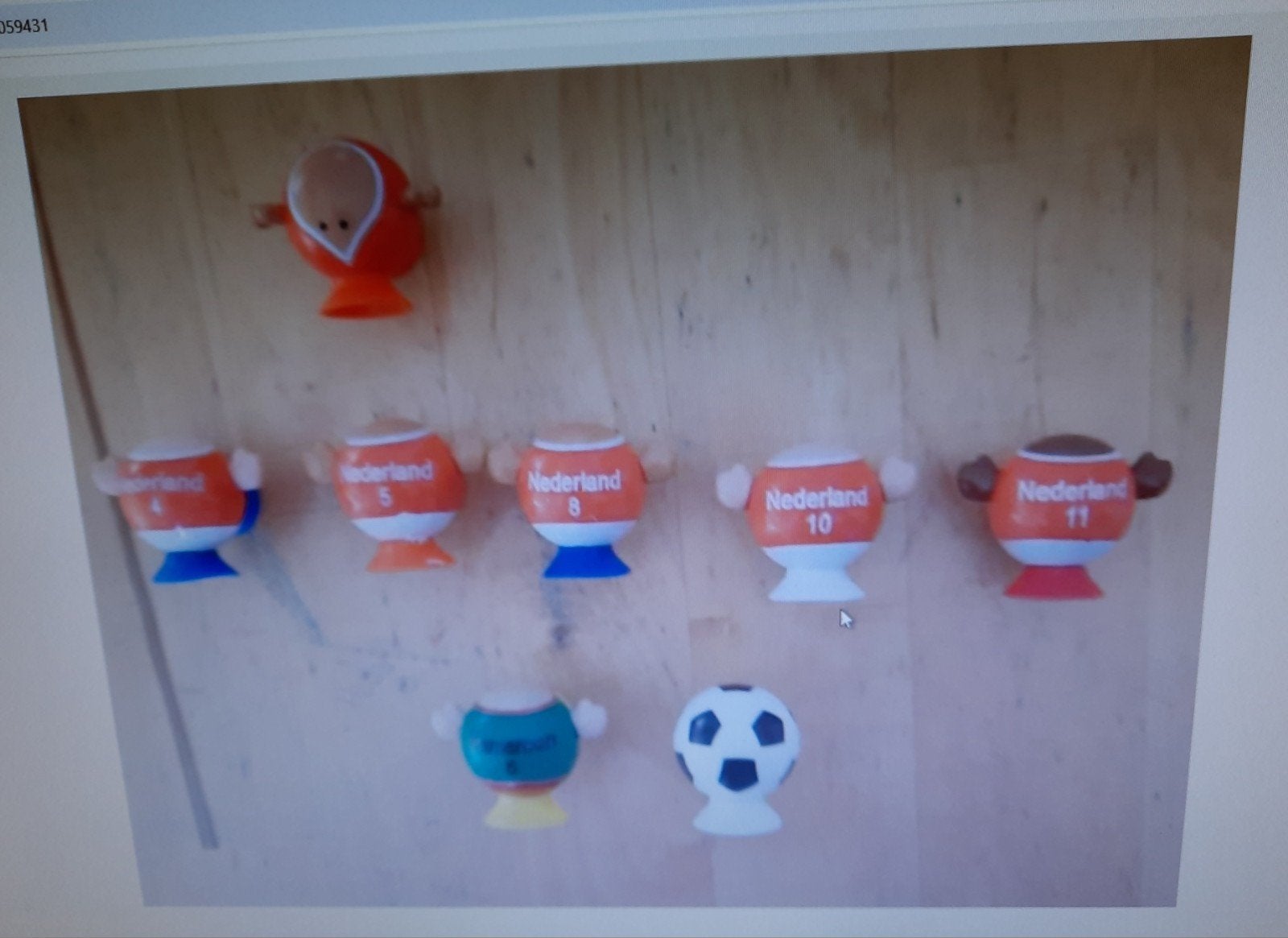VOETBAL ZUIGNAP POPPETJES, Verzamelen, Ophalen of Verzenden, Zo goed als nieuw
