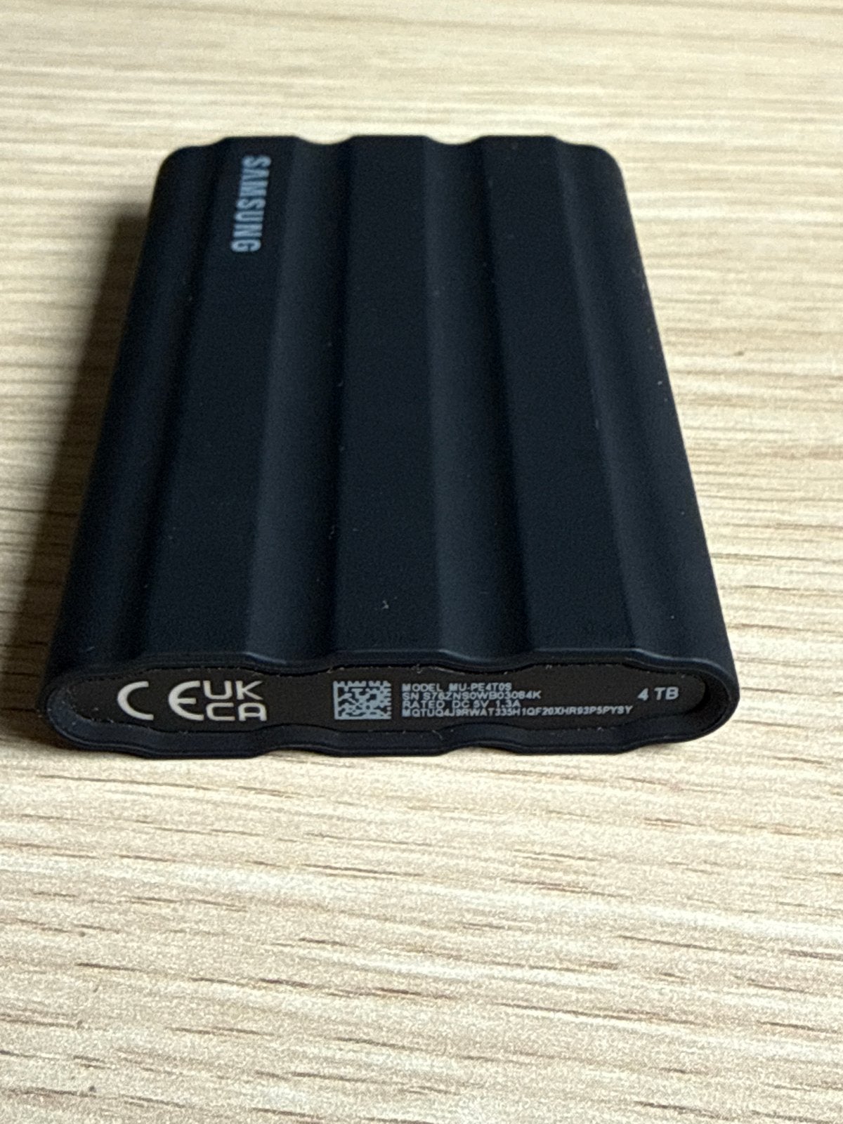 Samsung T7 Shield 4TB Externe SSD - Robuust en Snel, Server, SSD, Ophalen of Verzenden, Zo goed als nieuw