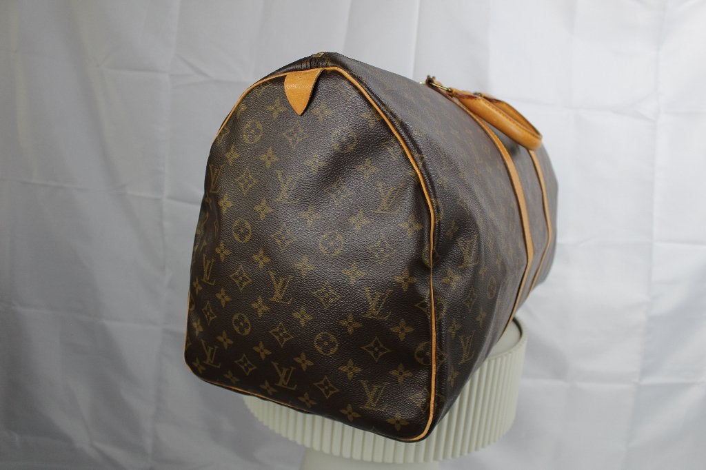 Louis Vuitton Keepall 55, Sieraden, Tassen en Uiterlijk, Tassen | Reistassen en Weekendtassen, 40 tot 60 cm, 30 cm of meer, Gebruikt